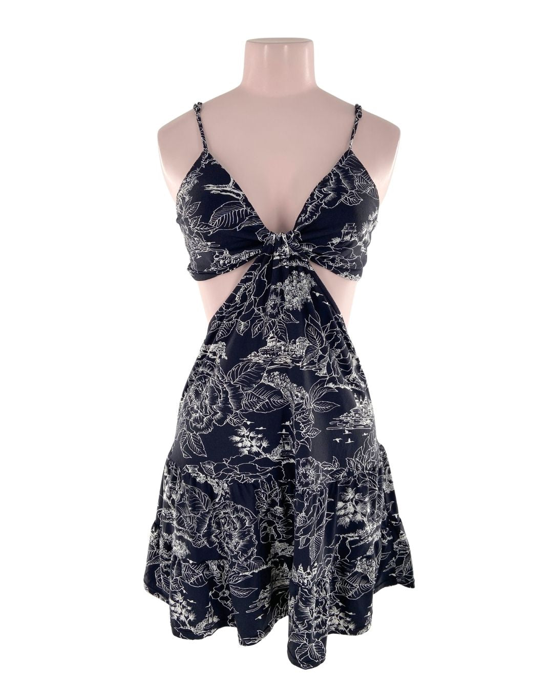Vestido estructurado print