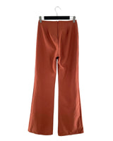 Pantalon suit flare cremallera