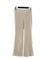 Pantalon rigido a rayas