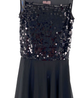 Maxi vestido falda amplia
