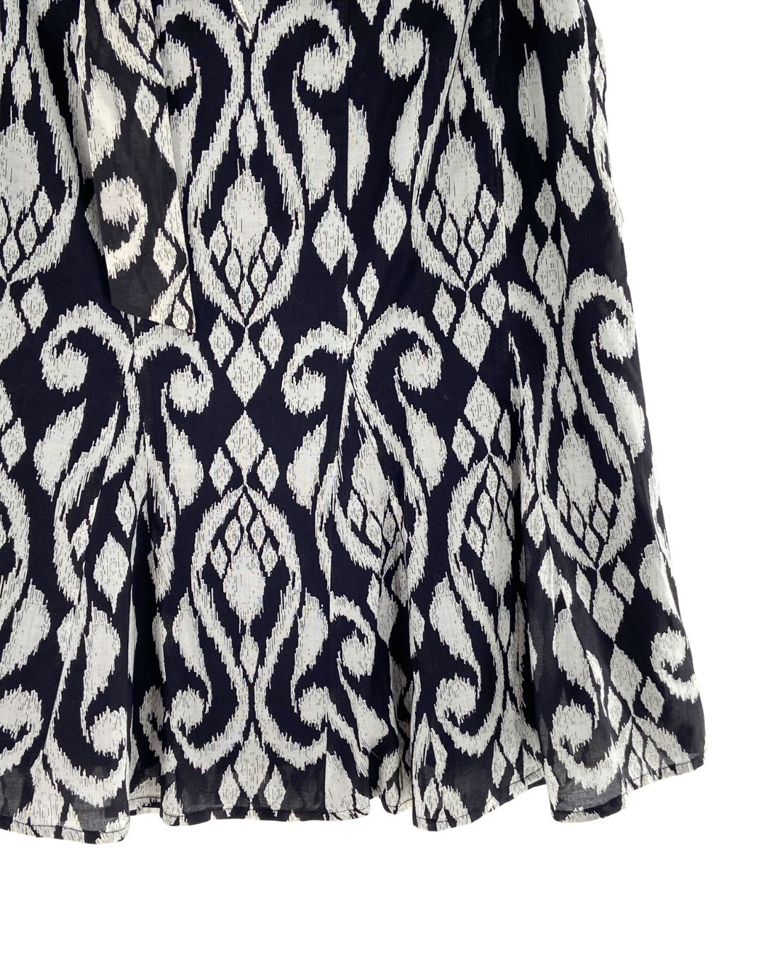 Falda midi amplia basica