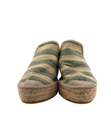 Sandalias tacon cuña en yute