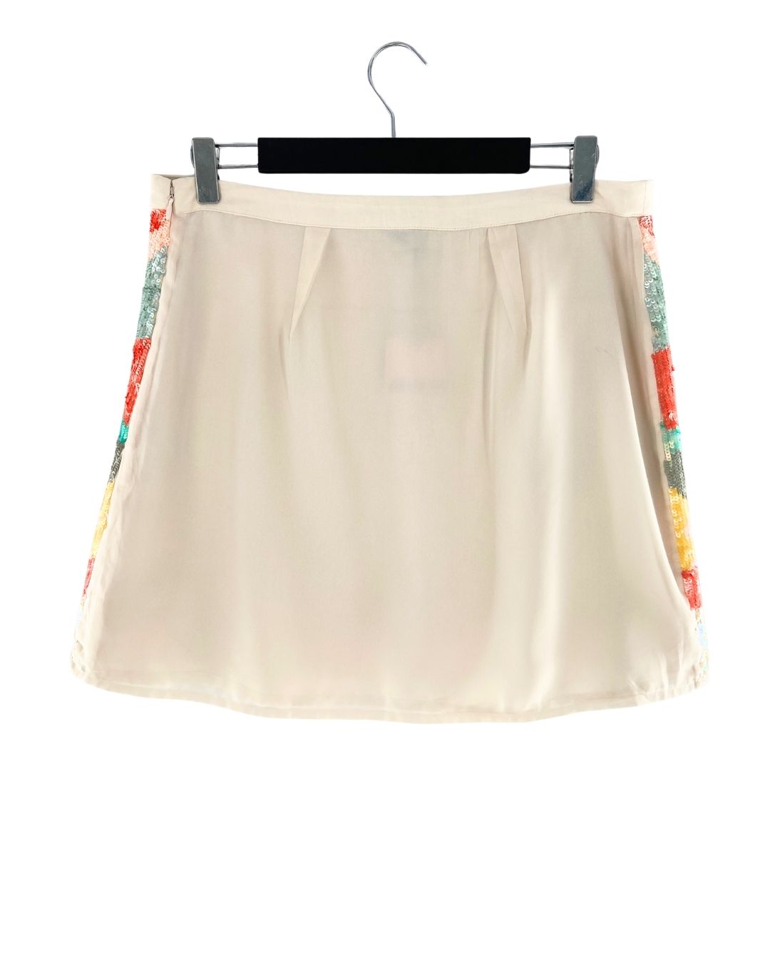 Falda mini en lentejuelas