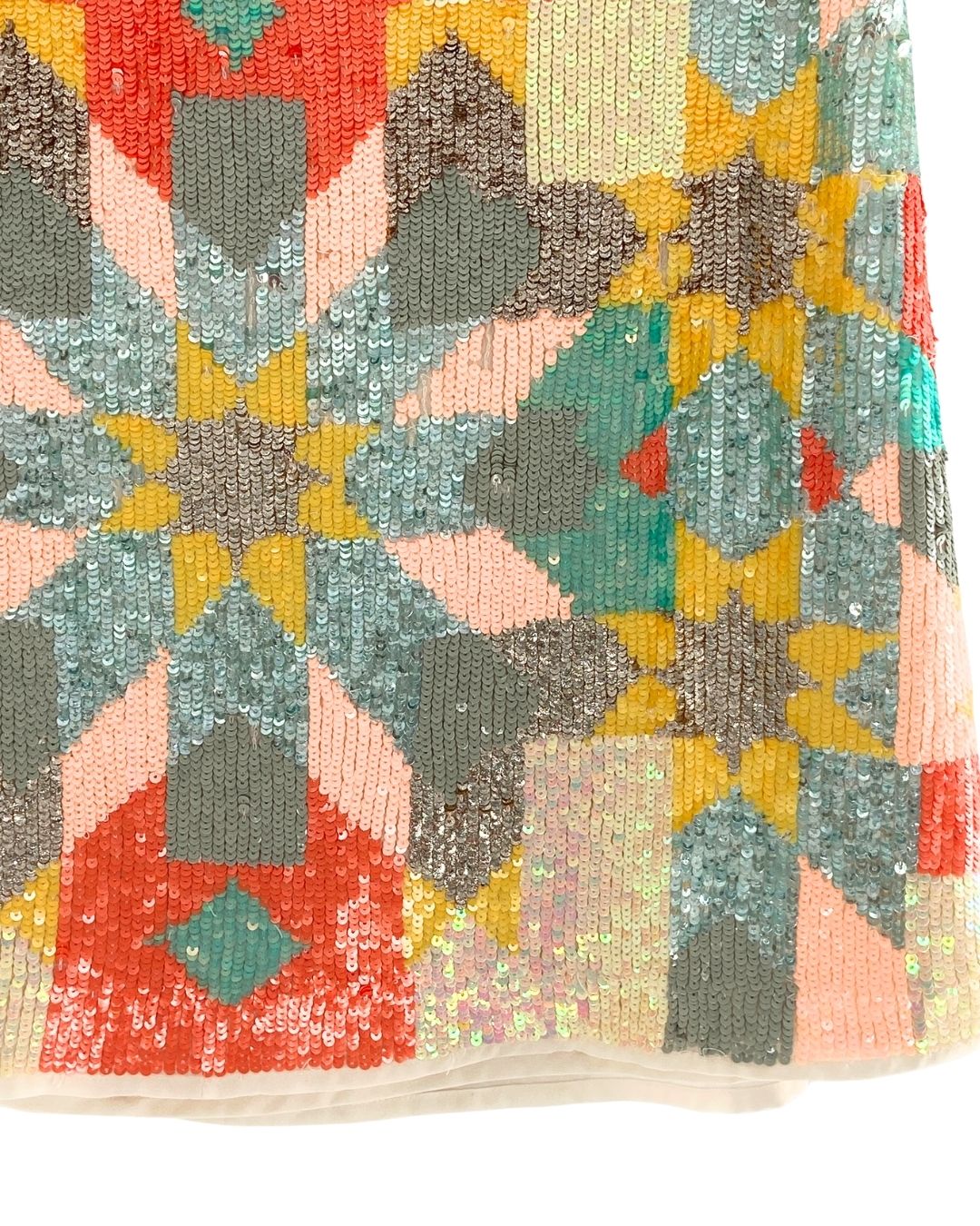 Falda mini en lentejuelas
