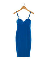 Vestido midi de tiras