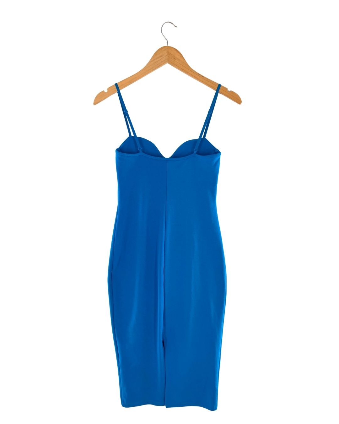 Vestido midi de tiras