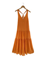 Maxi vestido de tiras
