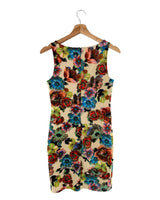 Vestido midi sleeveless print