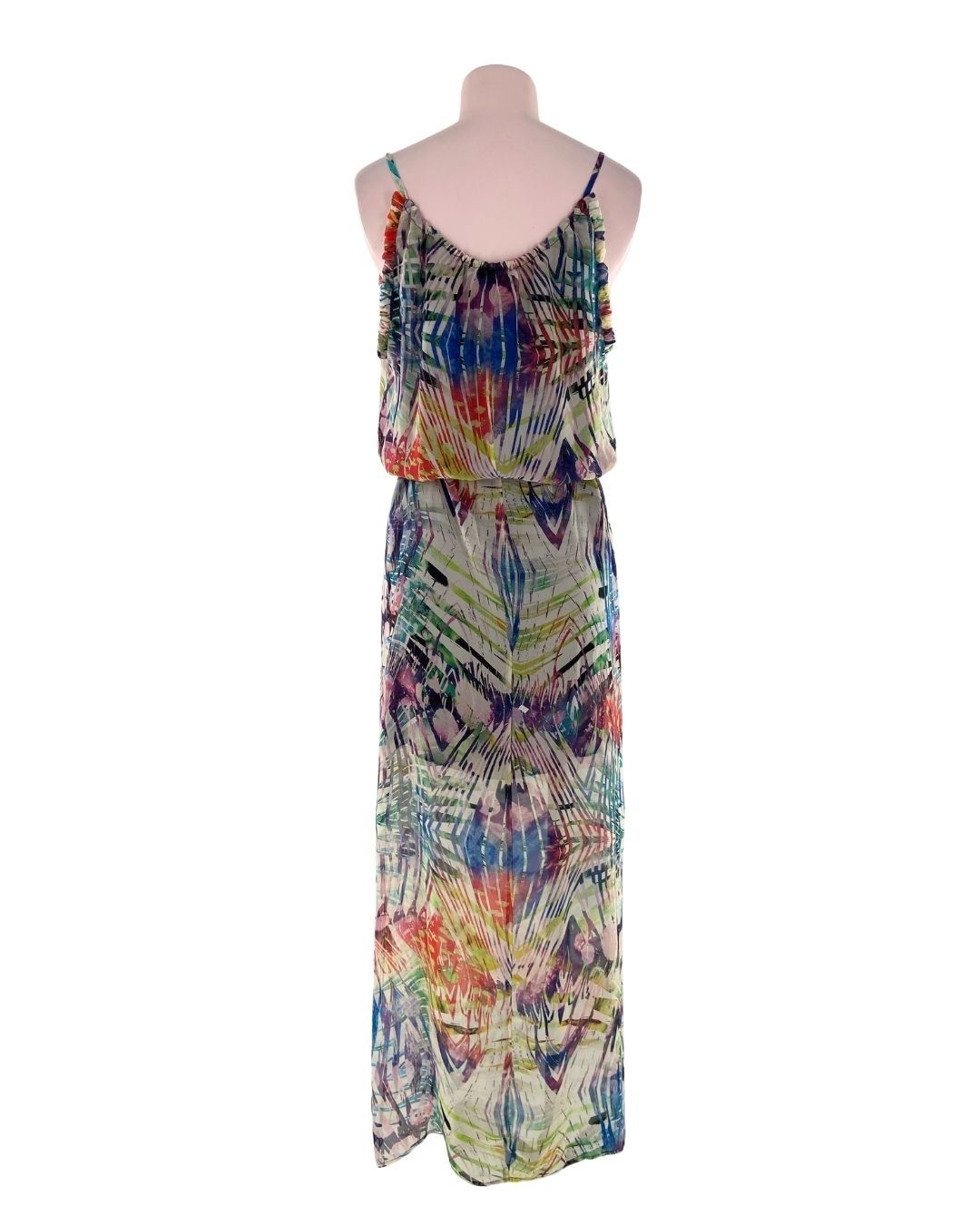 Maxi vestido de tiras