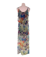 Maxi vestido de tiras