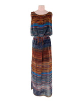 Maxi vestido traslucido