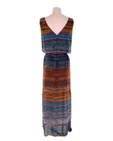 Maxi vestido traslucido