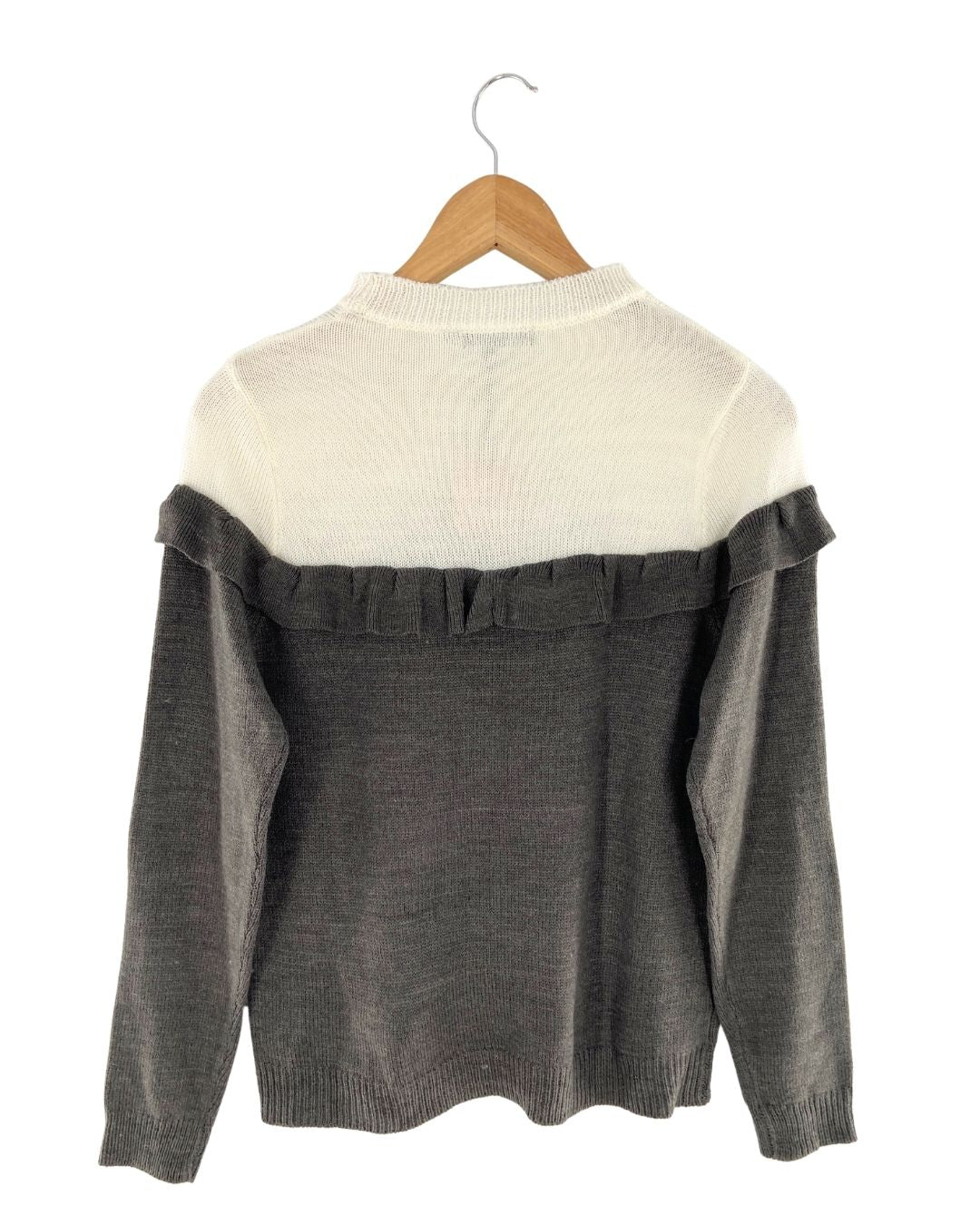 Saco tejido color block