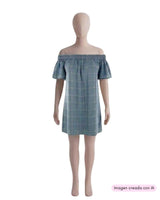 Vestido mini encauchado