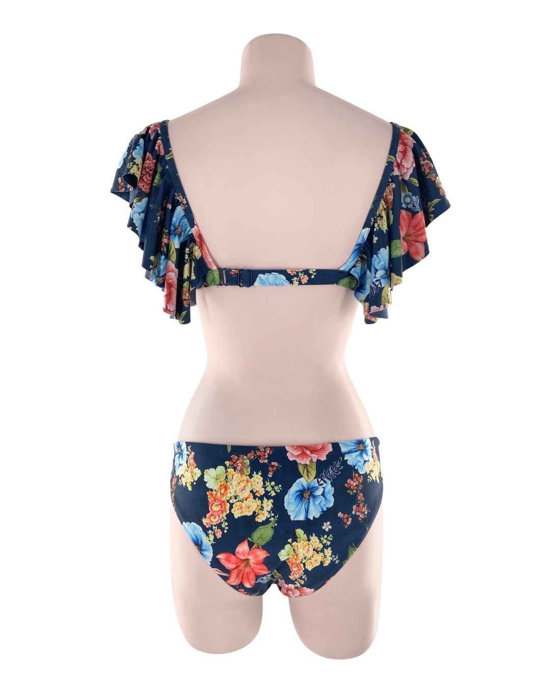 Bikini print flores top