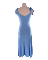 Maxi vestido de tiras anudadas