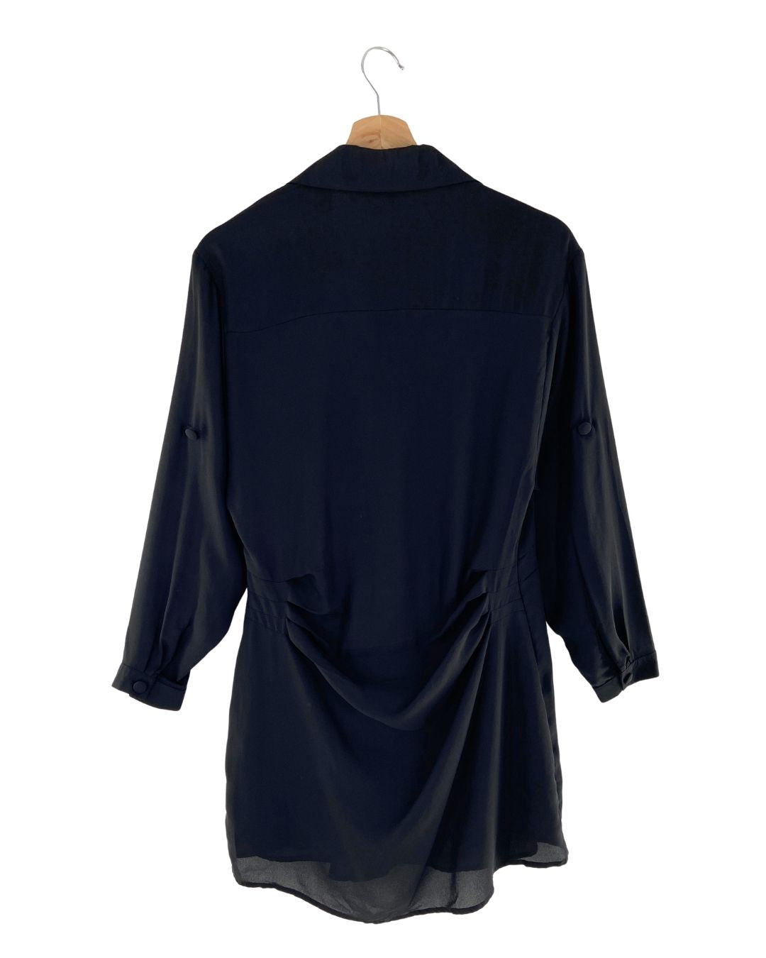 Vestido mini abotonado