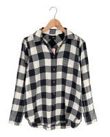 Camisa manga larga a cuadros
