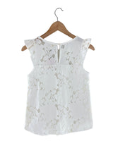 Blusa vuelo en sisa en encaje