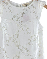 Blusa vuelo en sisa en encaje