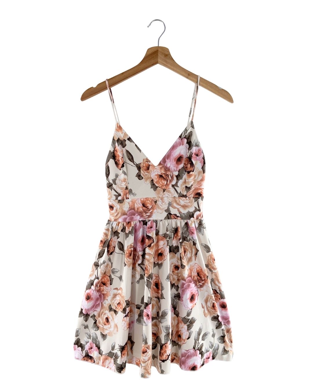 Vestido mini de tiras print