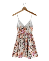 Vestido mini de tiras print