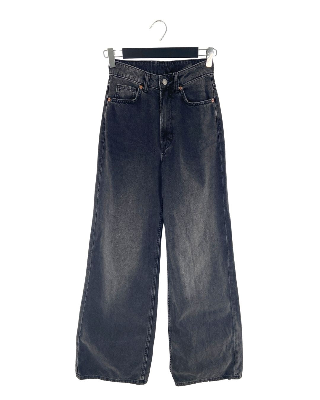 Jean rigido wide leg