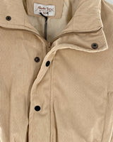 Chaqueta crop en pana