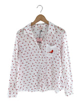 Camisa manga larga print