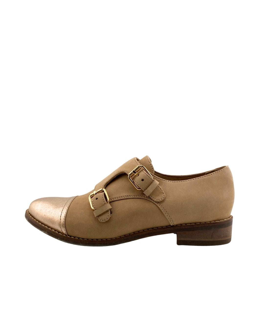 Oxford en cuero doble hebilla