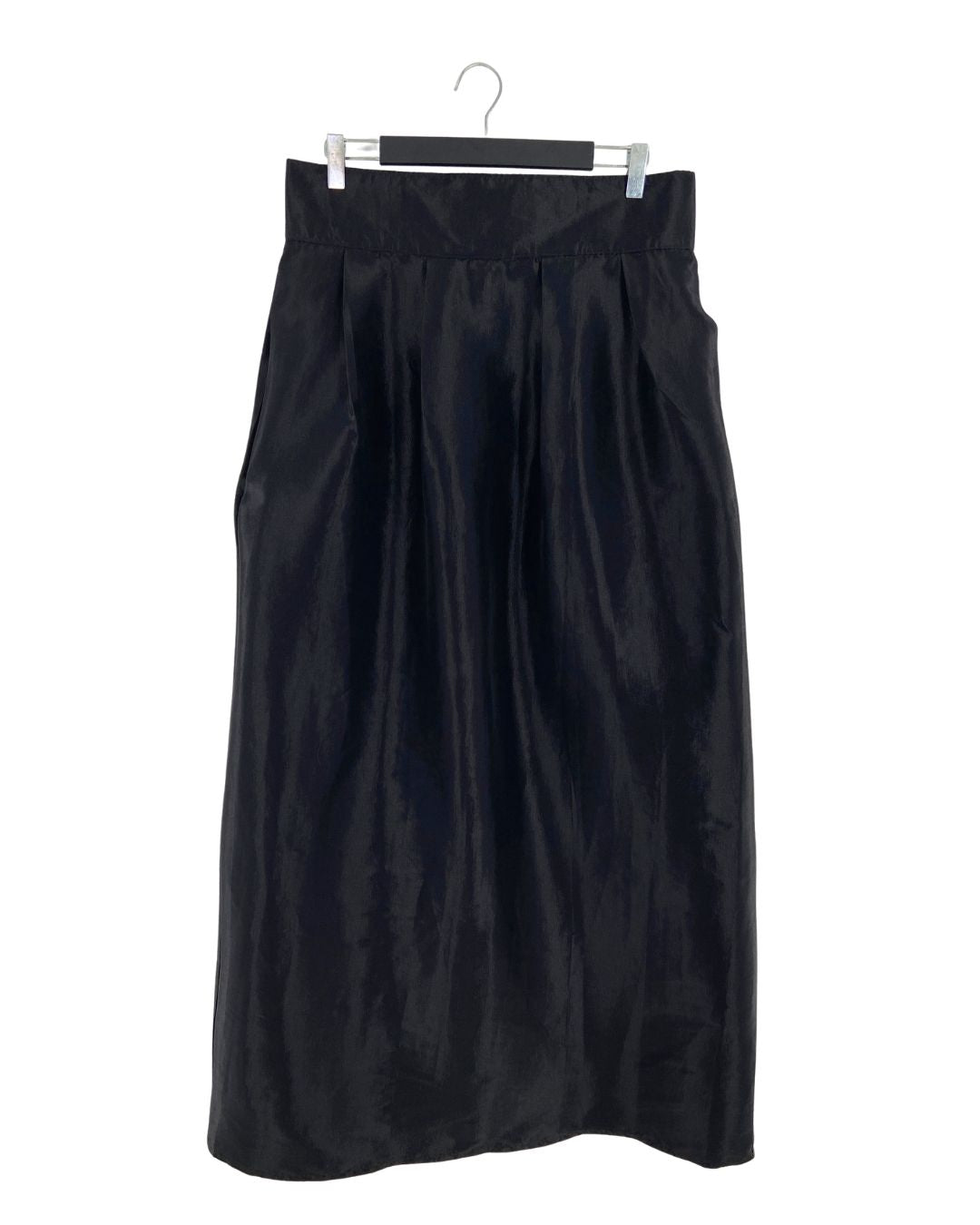 Maxi falda satinada