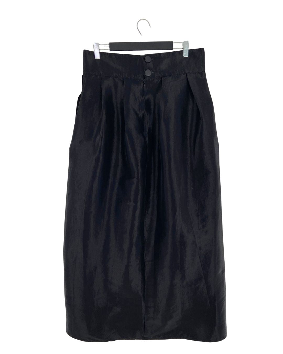 Maxi falda satinada