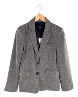 Blazer abotonado con textura