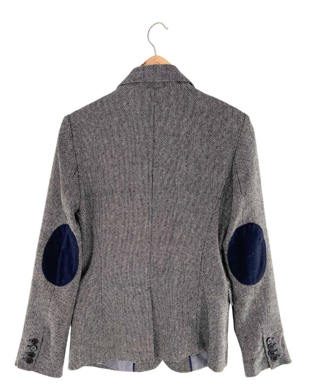 Blazer abotonado con textura