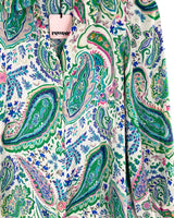 Camisa manga larga satinada