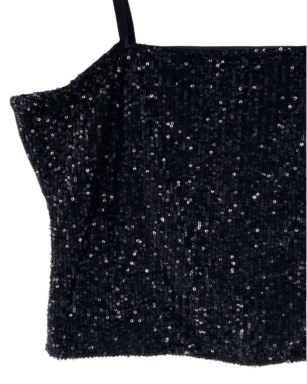Blusa de tiras con lentejuelas