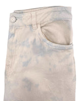 Jean rigido straight print
