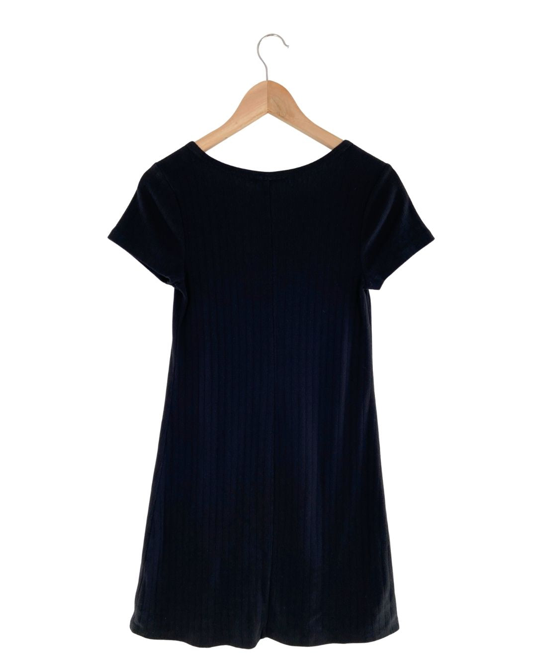 Vestido mini manga corta