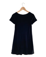 Vestido mini manga corta