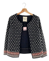 Chaqueta acolchada abierta