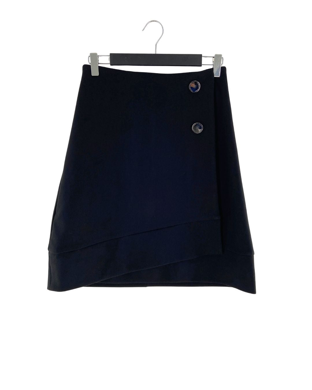 Falda midi suit un boton