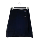 Falda midi suit un boton