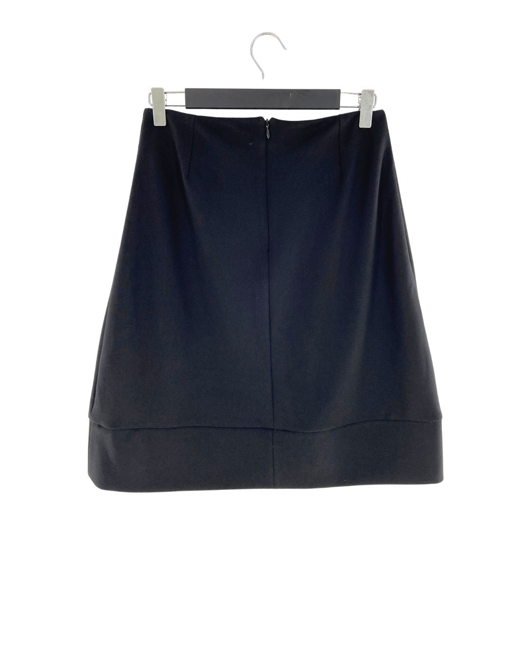 Falda midi suit un boton