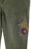Skinny jean stretch bordado