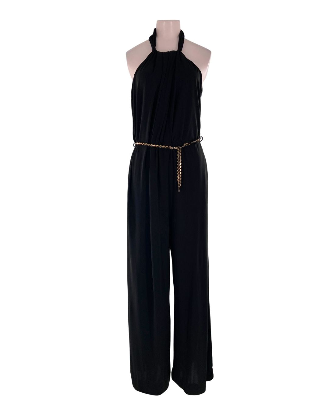 Maxi enterizo escote
