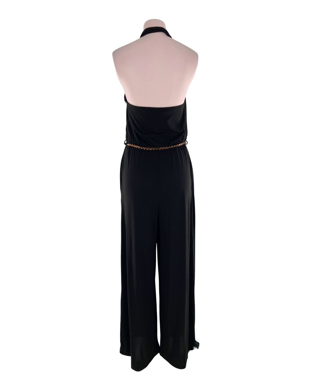 Maxi enterizo escote