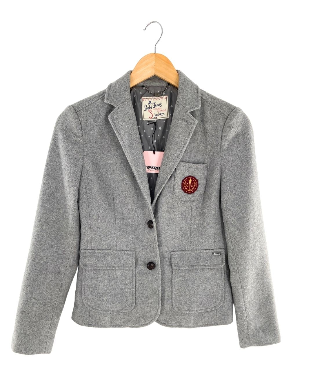 Blazer clasico afelpado