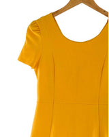 Vestido mini manga corta