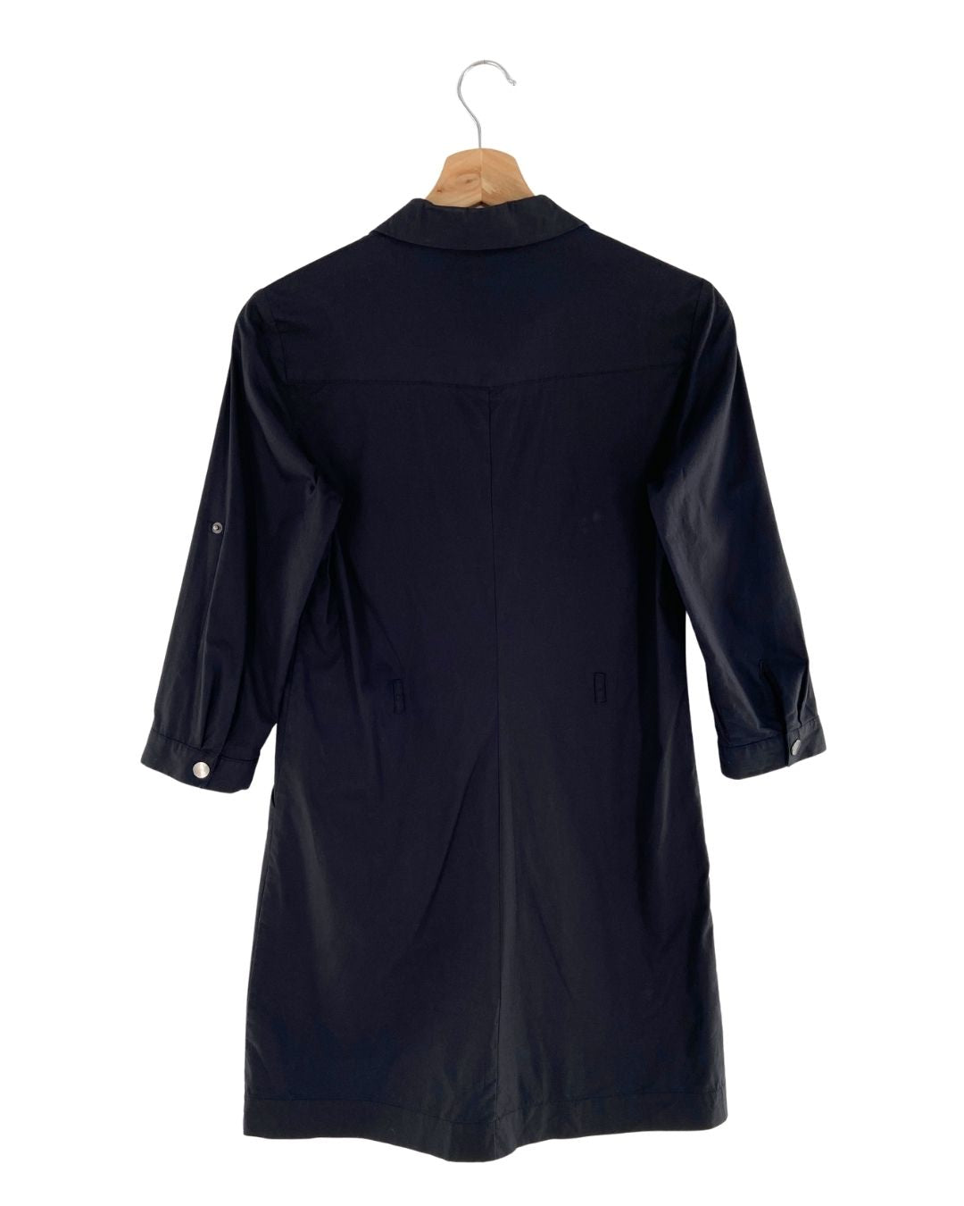 Vestido midi abotonado