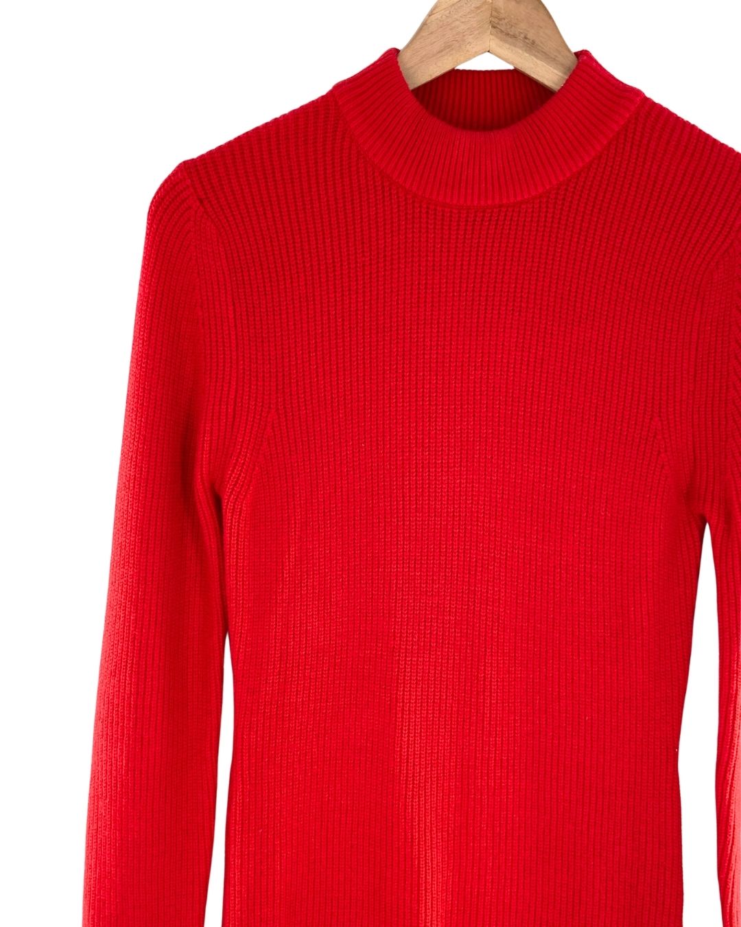 Vestido tejido manga larga